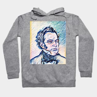 Franz Schubert Portrait | Franz Schubert Artwork 11 Hoodie